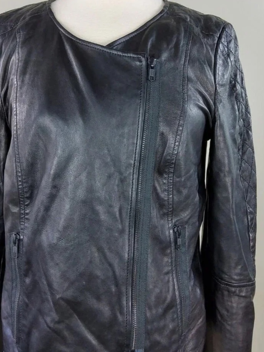 Trouve Soft Leather Jacket